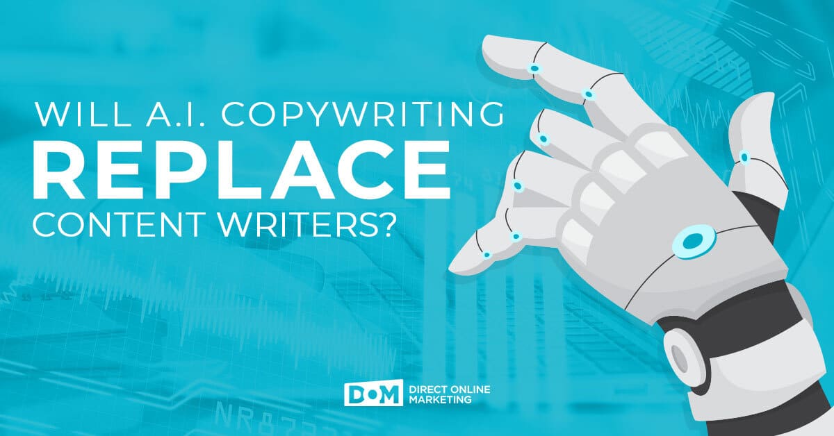 AI Copywriting in Marketing | Will AI Replace Copywriters? | AI Copywriting Blog Graphic