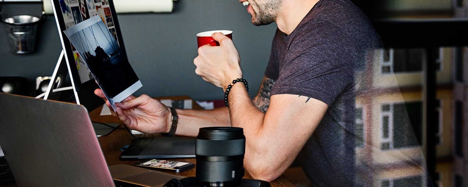 Social Media for Business | How to Grow Sales Through Social Media | Man Holding Coffee Cup