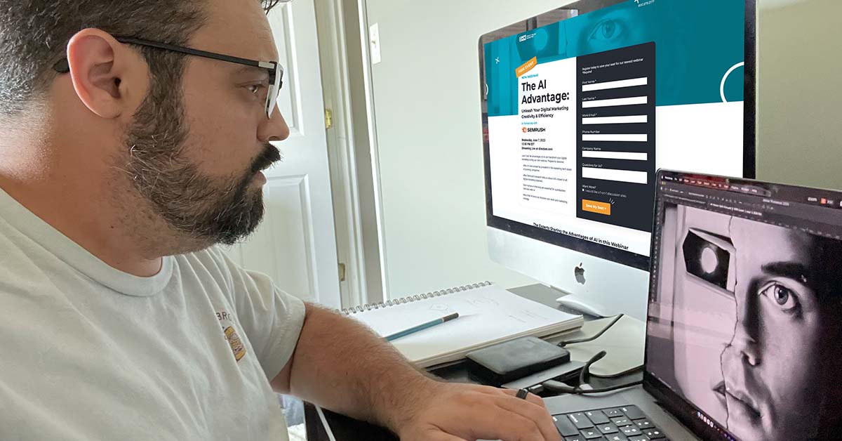 AI Creative Services | creativity unleashed how ai imagery shaped the look of our latest webinar dom blog