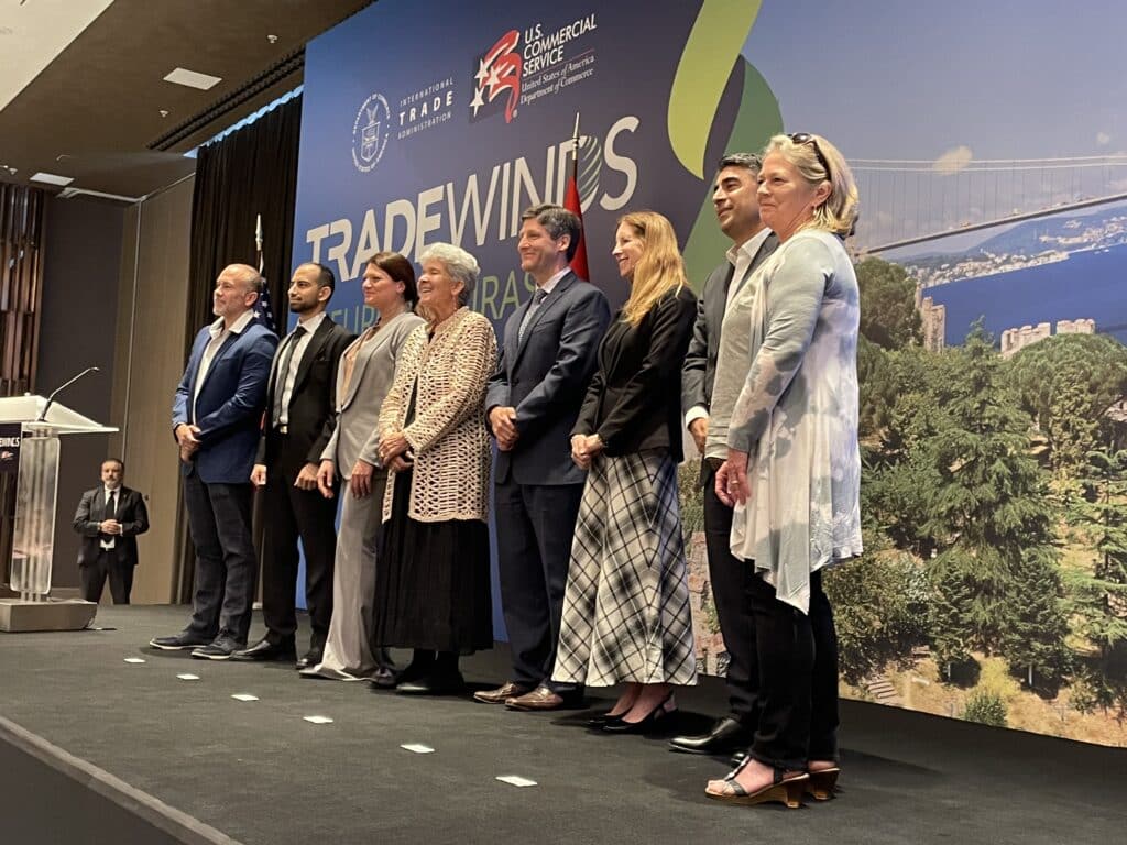 DOM was recognized at the U.S. Commercial Service’s Trade Winds event in Istanbul, Türkiye, in May 2024