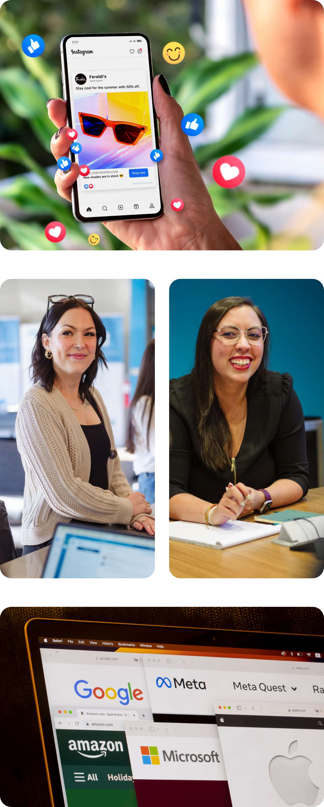 DOM PPC team | Team members working