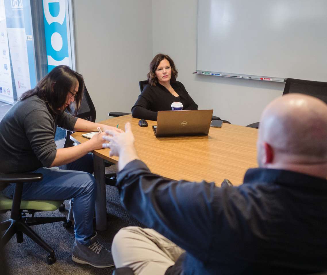 Remarketing Services | Meeting with the Team