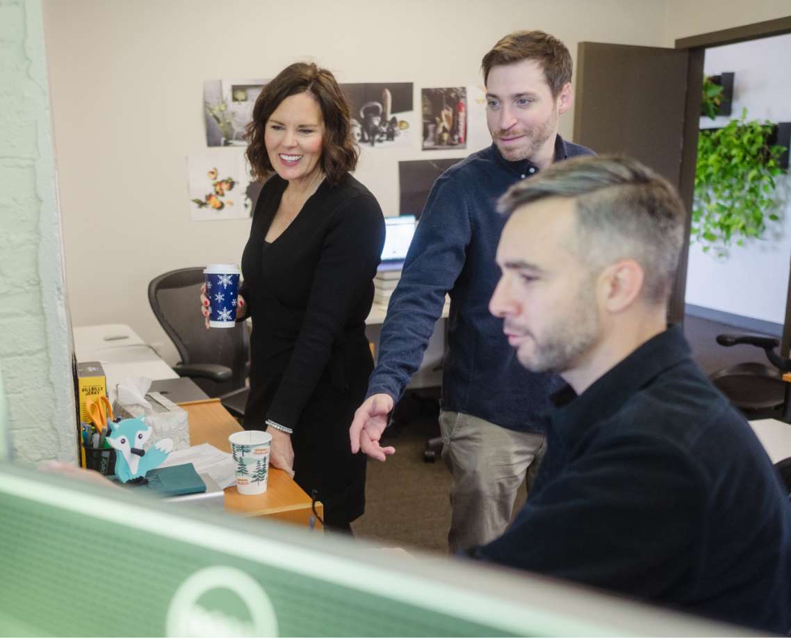 collaborating on a task