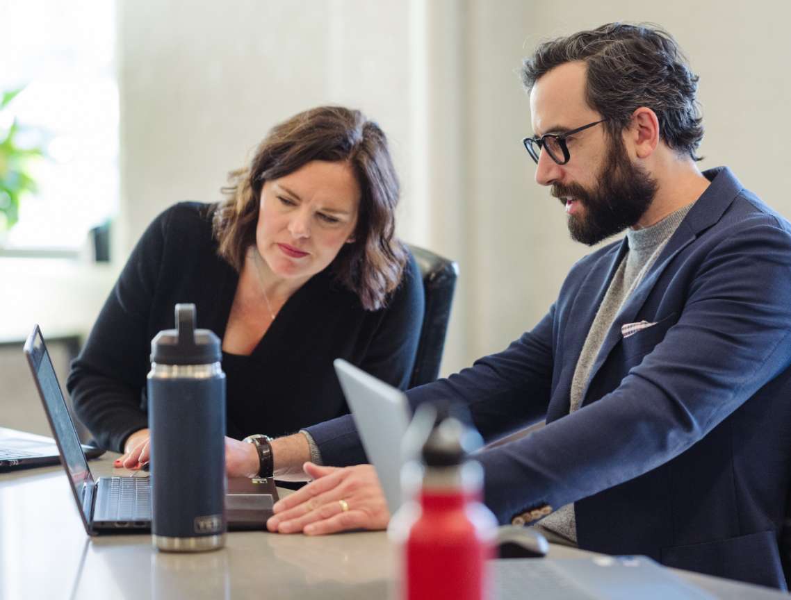 Bethany Anderson and Steve Solter