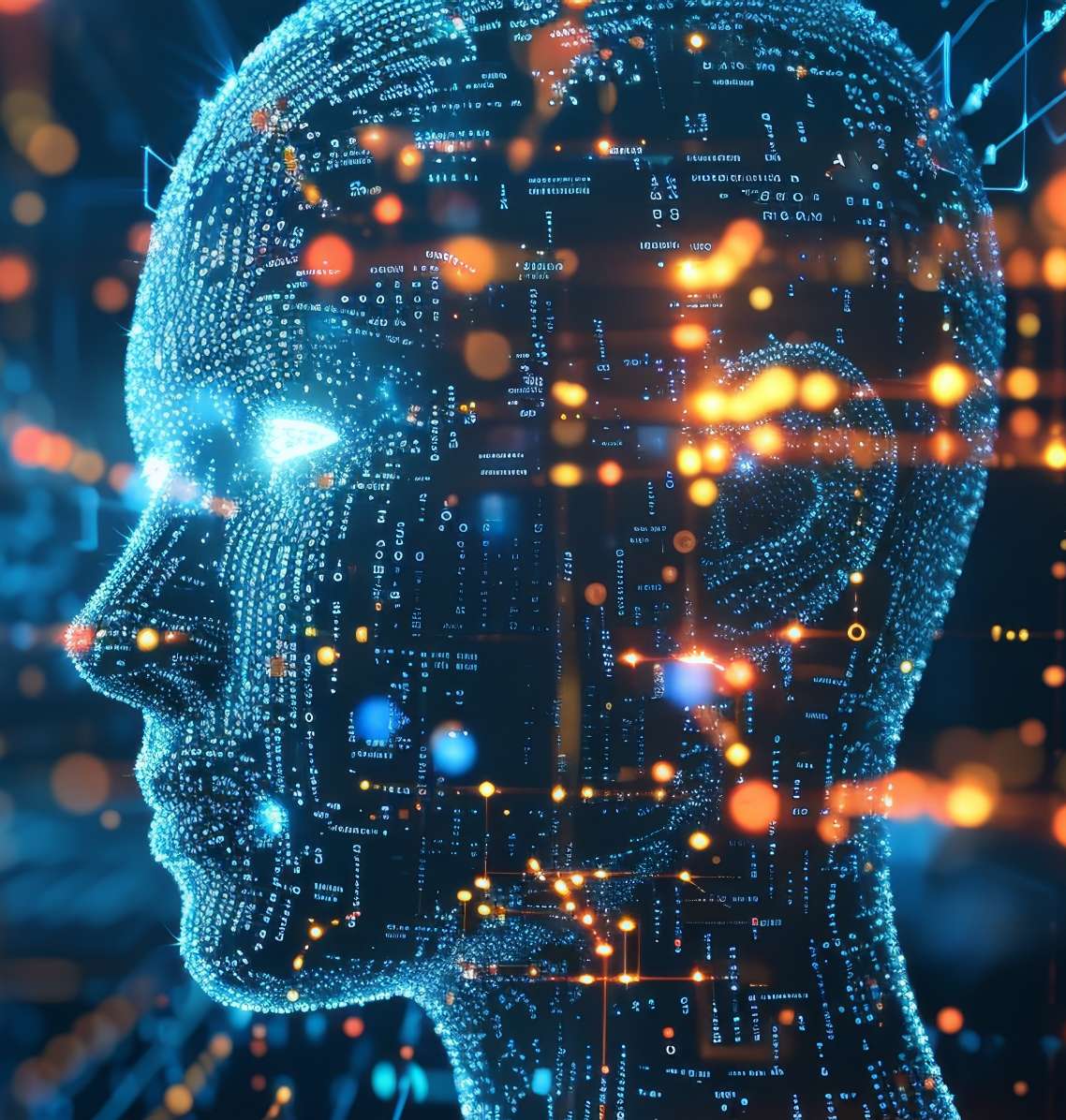 AI-Drawn Digitized Person