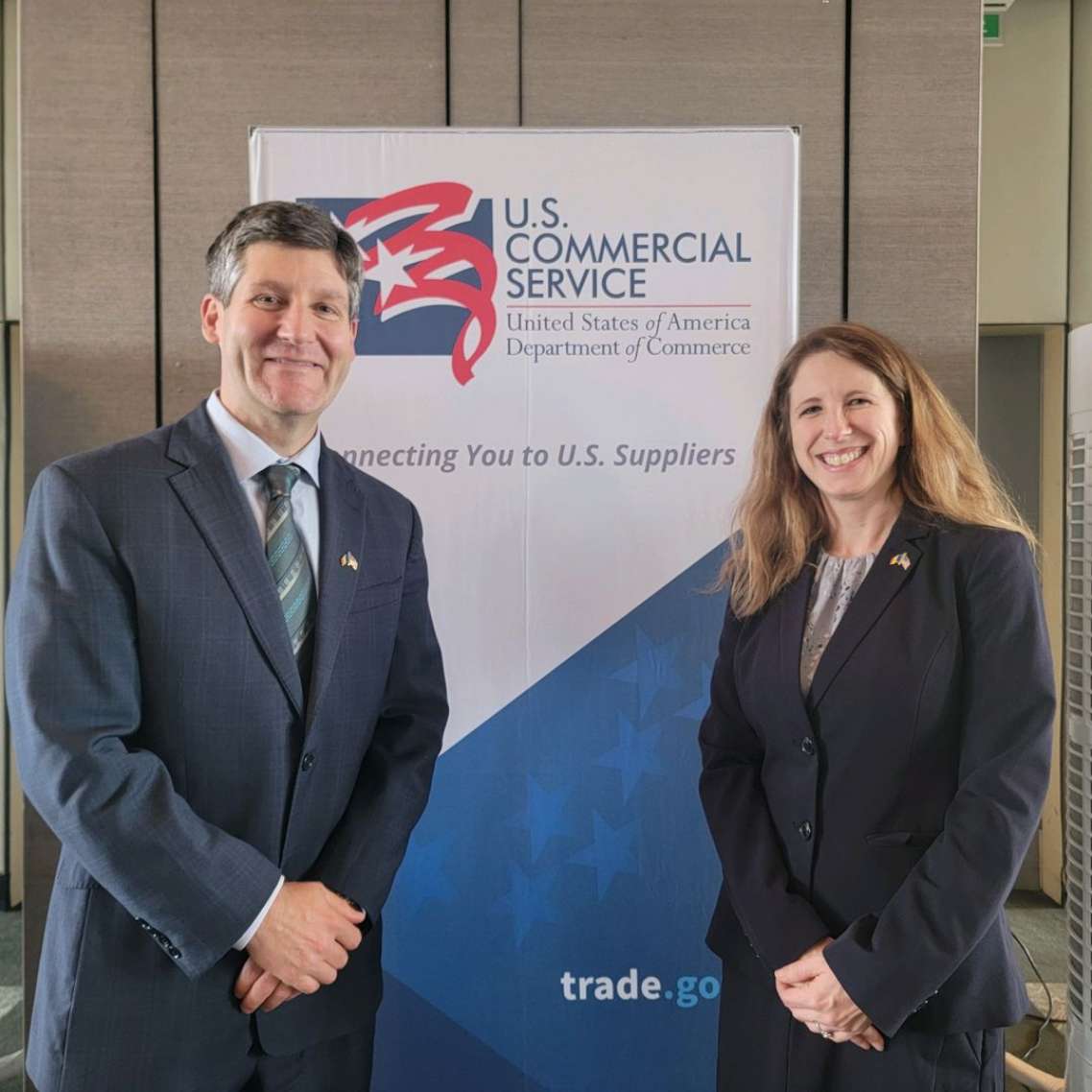 Justin Seibert and Nikki Powley