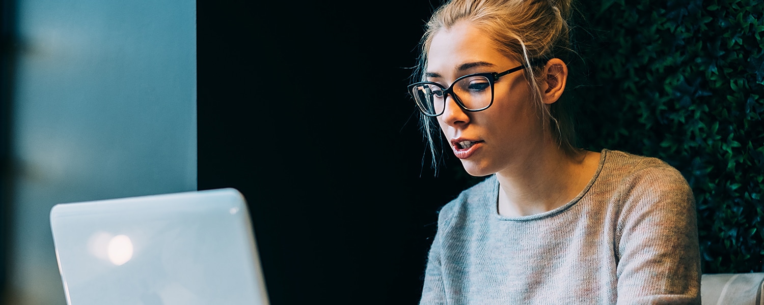 Search Engine Optimization | How to Rank Higher on Google | Woman at Laptop