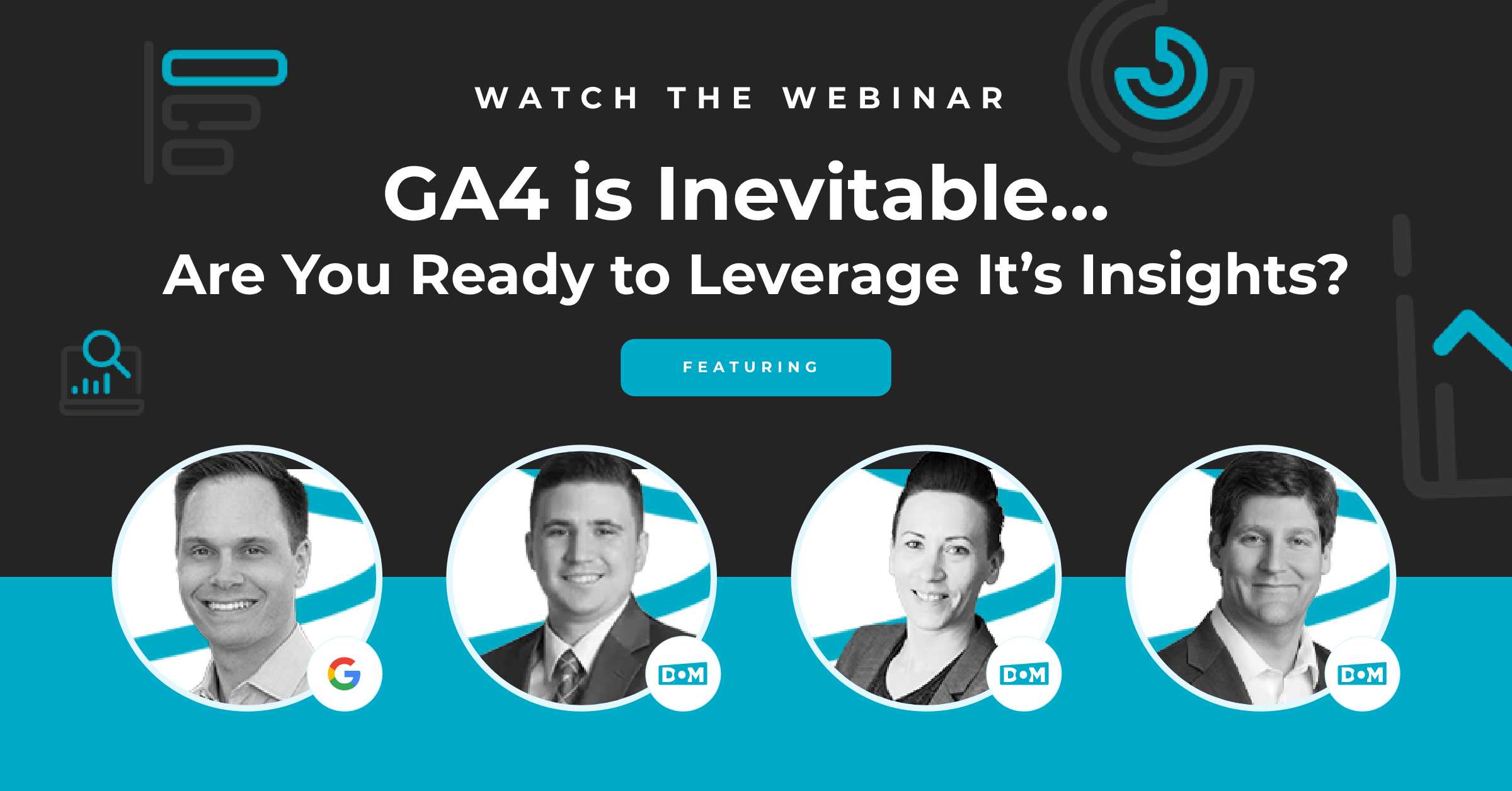 GA4 Implementation | GA4 Analytics | GA4 is Inevitable Graphic