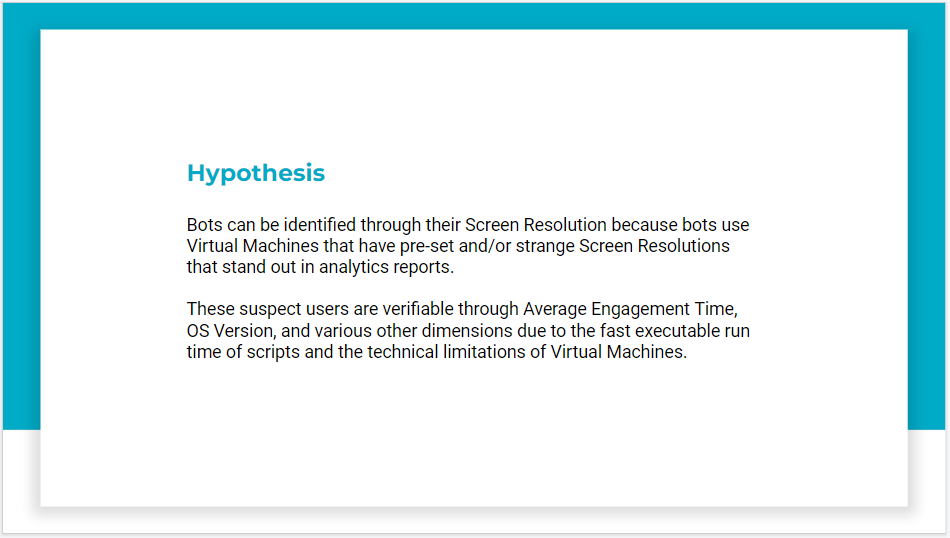 Bot filtering in GA4