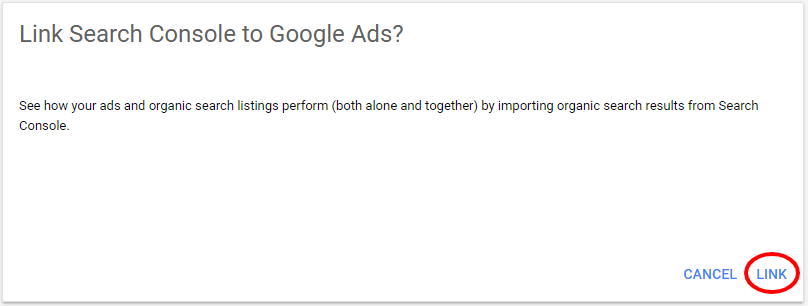 Link Google Ads & Search Console for PPC and Organic Insights