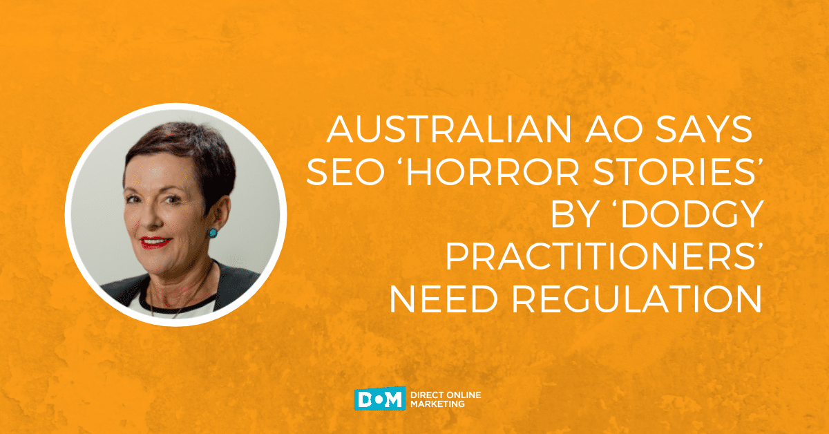 australia seo scam kate carnell