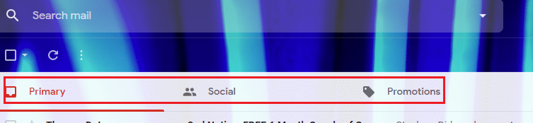 Different Email Categories in Gmailv- tricks to mastering gmail ad targeting