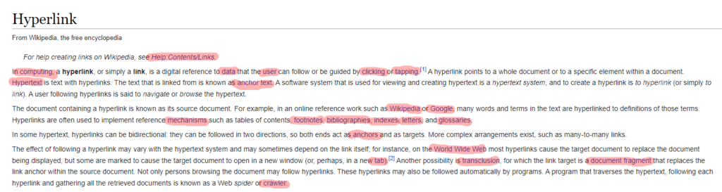 soo many internal links