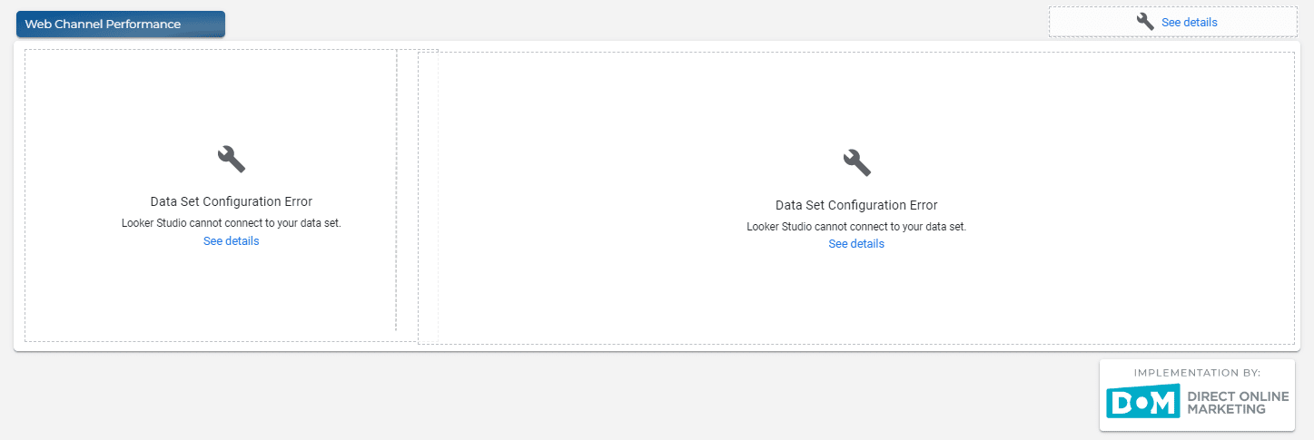 GA4 issues with the API connecting to Looker Studio