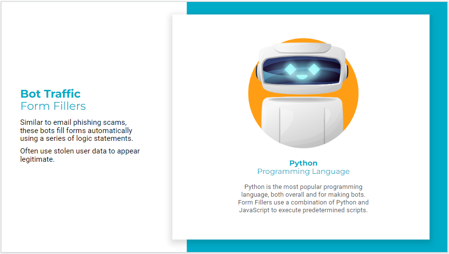 python form fillers, a bot filter