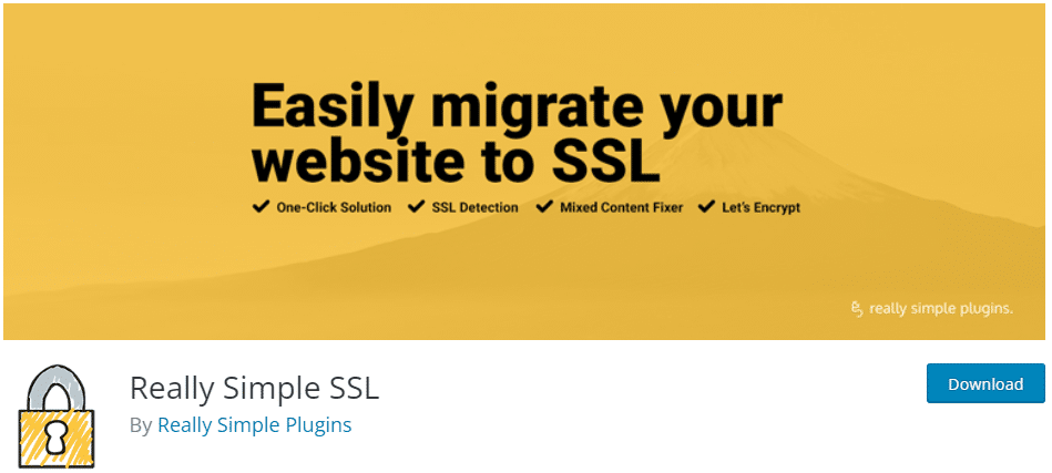 Really Simple SSL WordPress Plugin