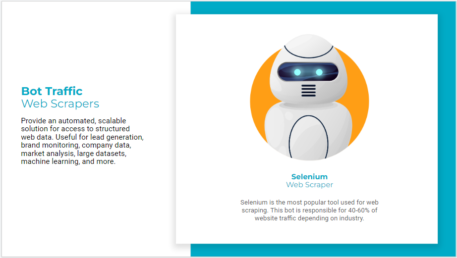 Selenium web scraper, bot filter in GA4